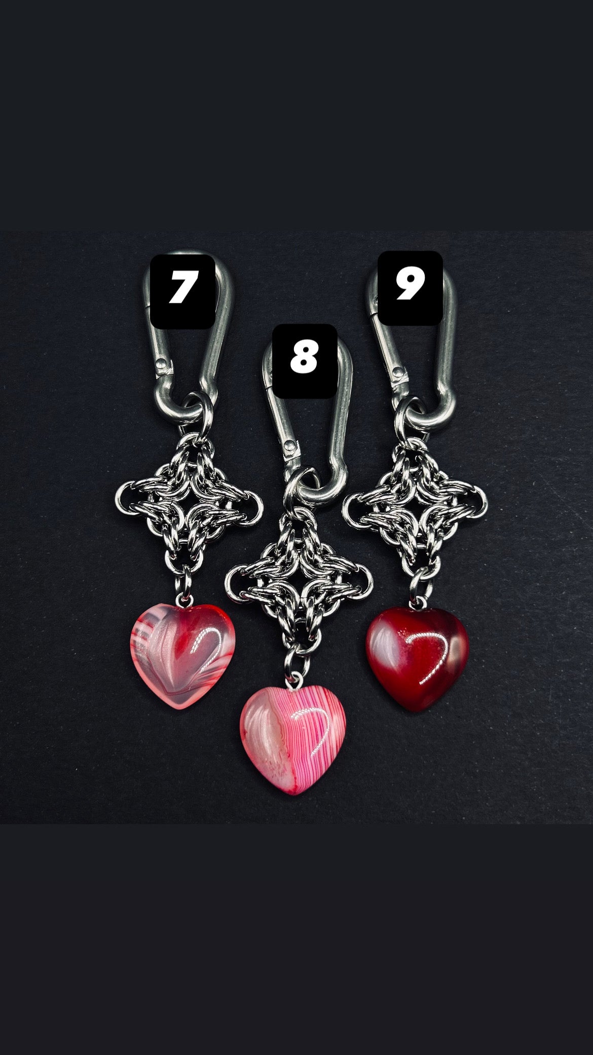 VALENTINE KEYCHAINS