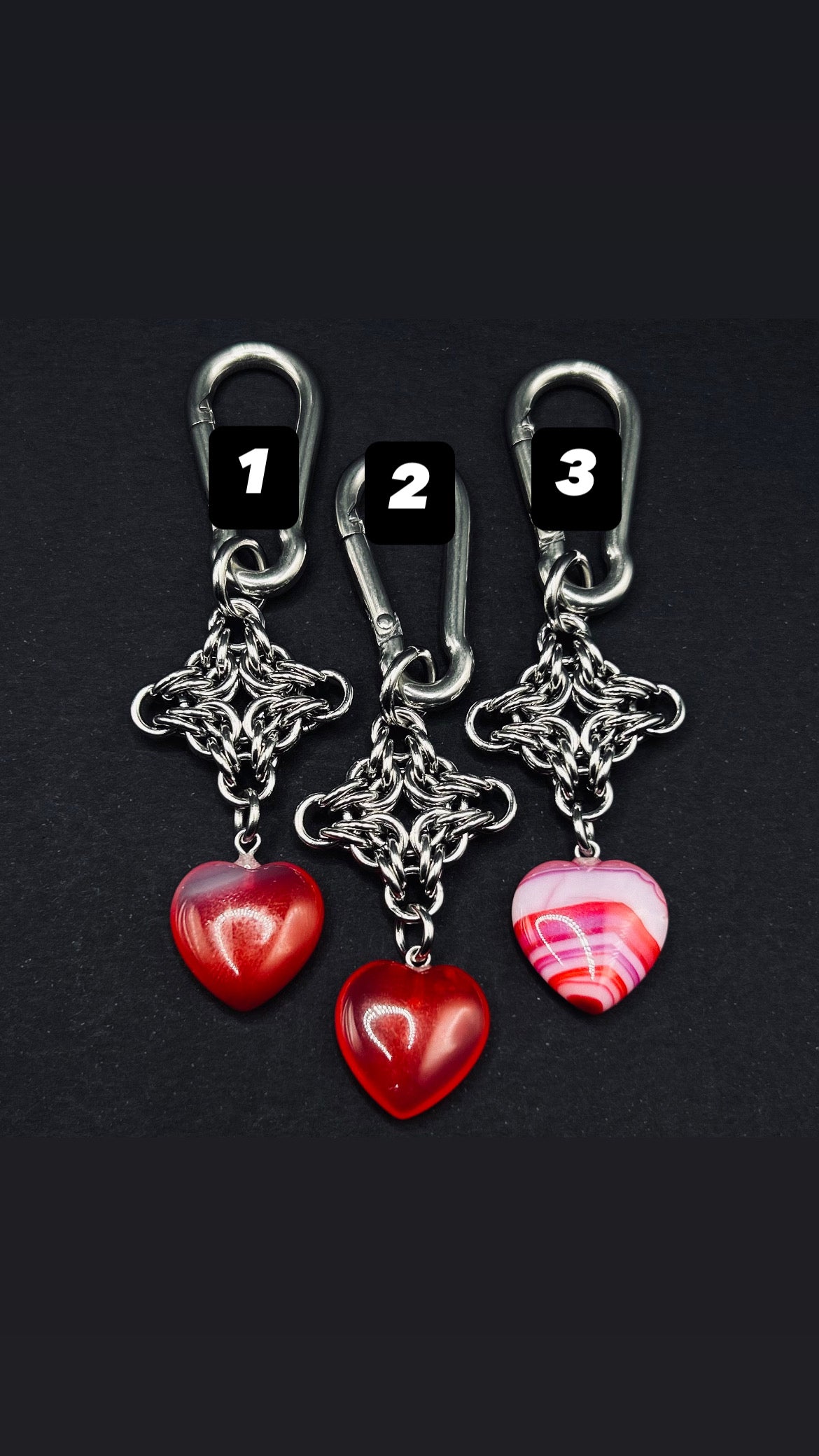 VALENTINE KEYCHAINS